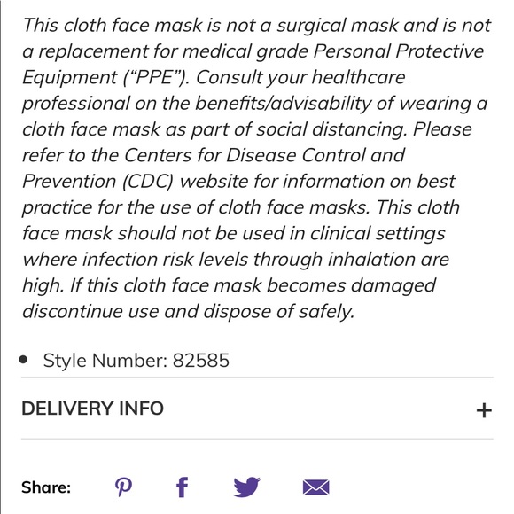 NWT Claire’s Cotton Yellow Tongue Emoji Face Mask - Picture 7 of 7